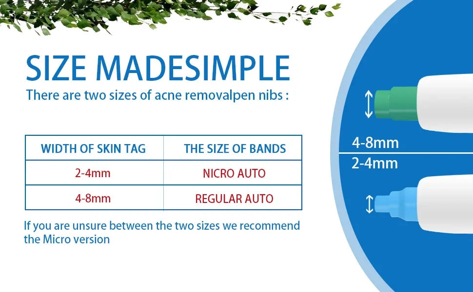 2-in-1 Skin Tag Removal Kit - Painless Home Mole & Skin Tag Remover Tool - 9