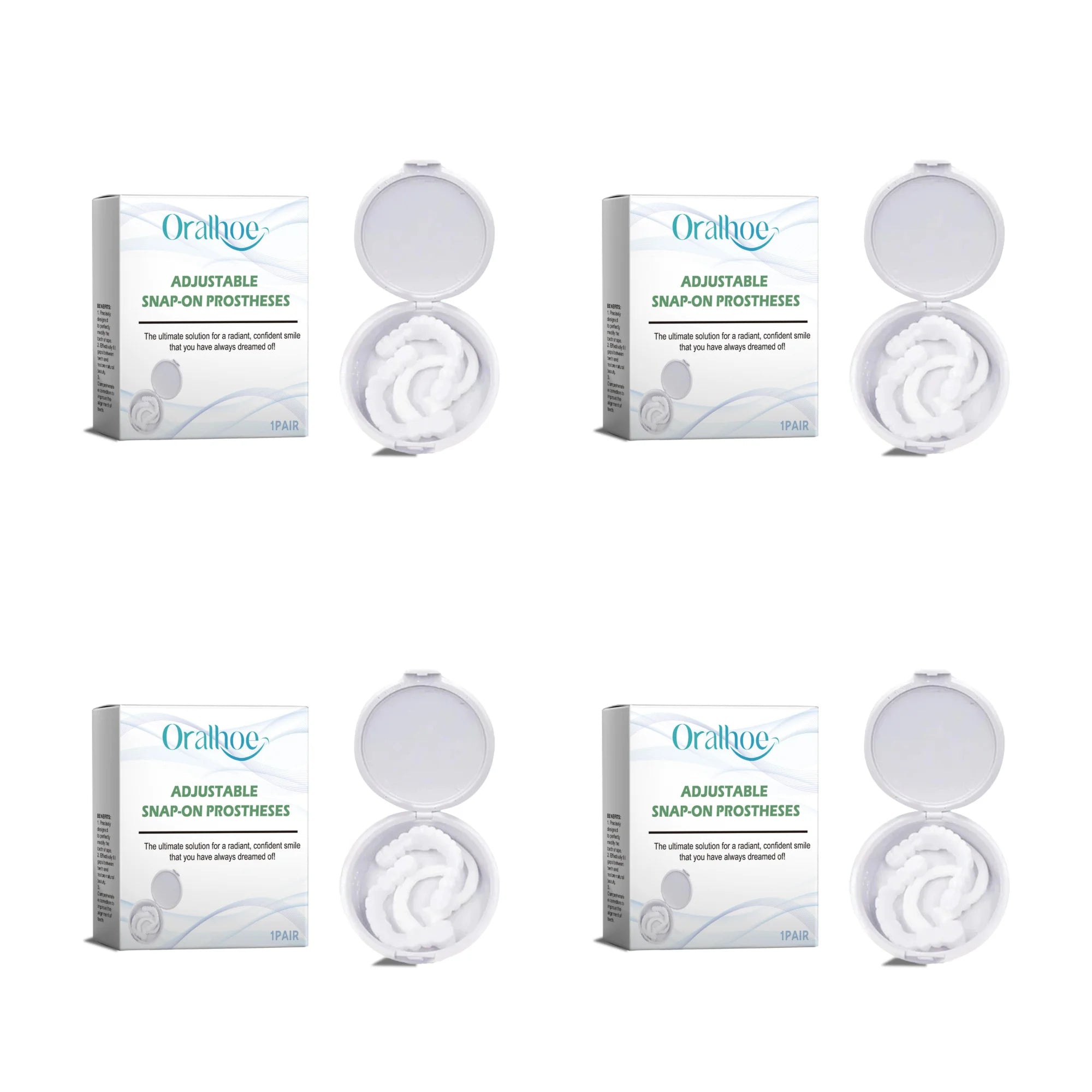 Snap-On Smile Veneers - Instant Dental Makeover for Gaps and Stains - 13