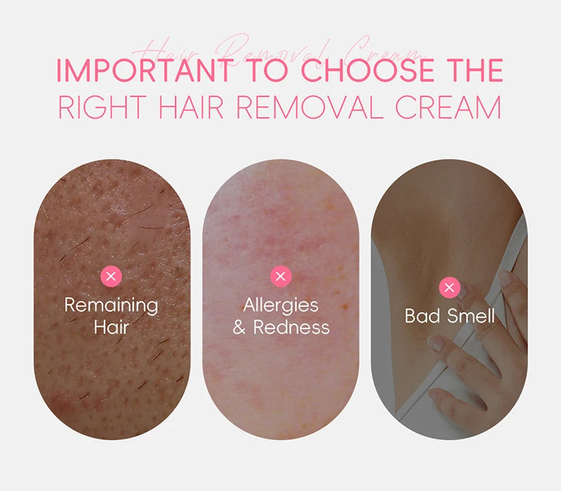 Japan Sakura Painless Hair Removal Cream for Smooth Silky Skin