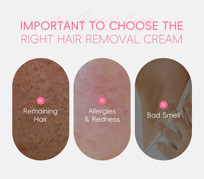 Japan Sakura Painless Hair Removal Cream for Smooth Silky Skin
