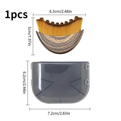Lymphatic Drainage Face Massage Brush for Facial Contouring & Depuffing
