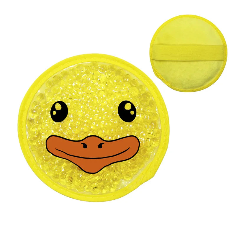 Reusable Cartoon Gel Ice Pack - Hot & Cold Therapy for Pain Relief - 6