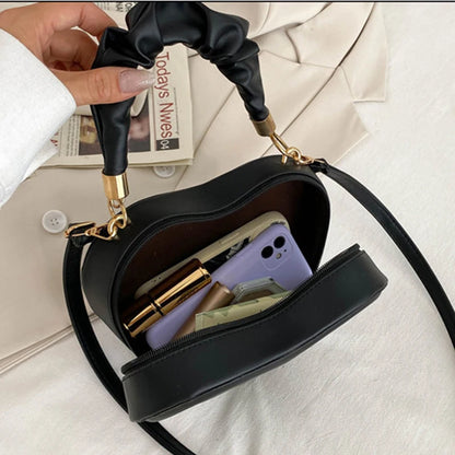 Luxury Quilted Heart Tote