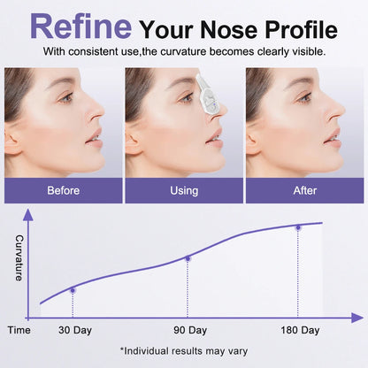 Electric EMS Nose Sculpting Massager & Lifting Clip