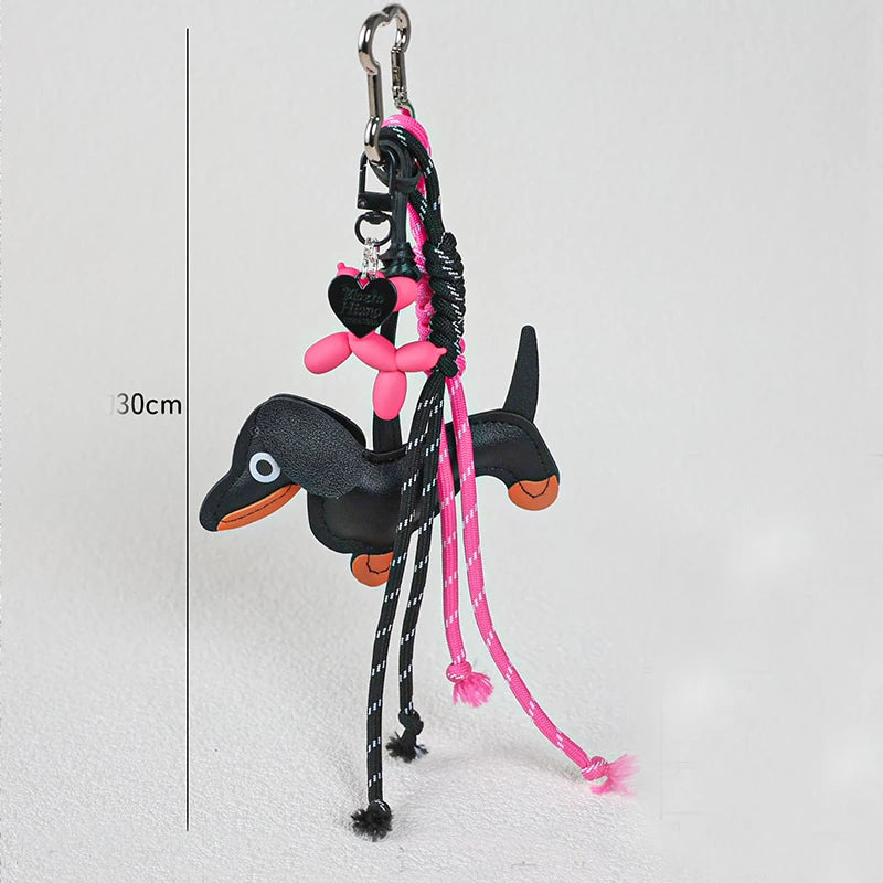 Luxury Sausage Dog Keychain