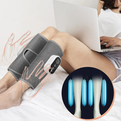 Wireless Electric Air Compression Leg & Calf Massager for Pain Relief