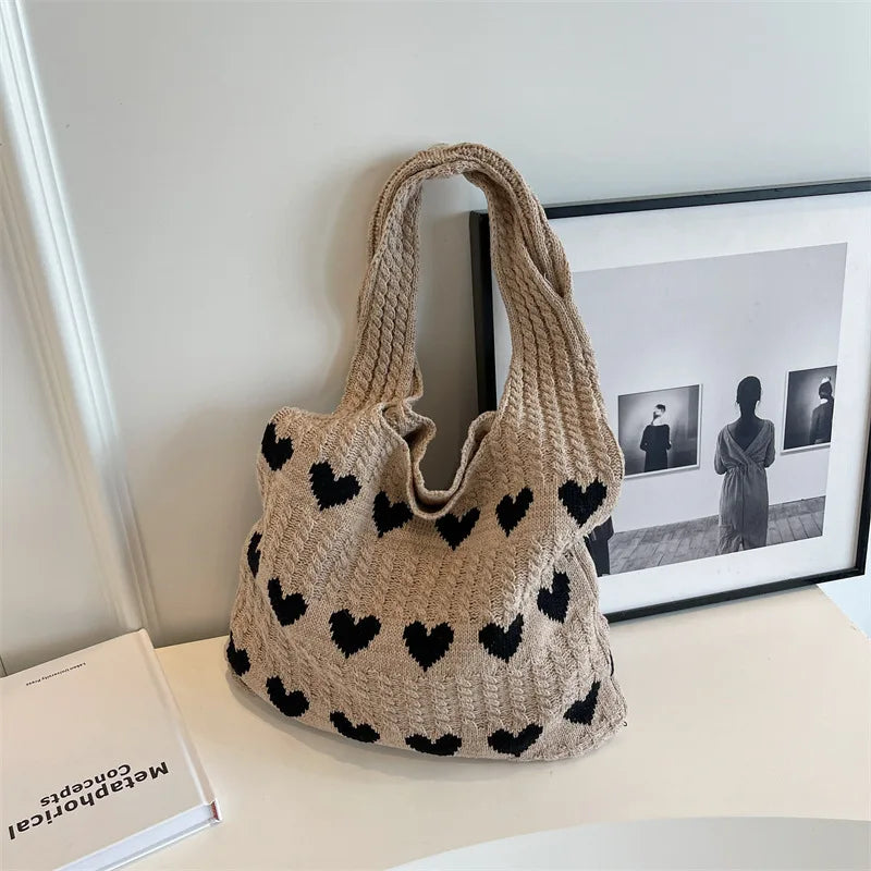 Luxury Woven Knitted Tote