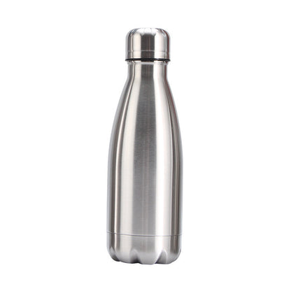 Premium Stainless Steel Reusable Water Bottle - Leak-Proof Sports Flask