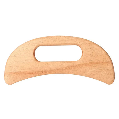 Wooden Lymphatic Drainage Massager & Body Gua Sha Tool