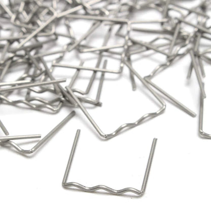 Stainless Steel Hot Staples for Plastic Repair Gun - 0.6mm & 0.8mm Welding Staples Kit
