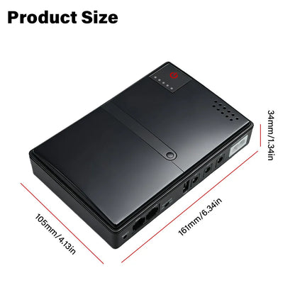 Mini UPS 18W Uninterruptible Power Supply for Routers & WiFi Backup