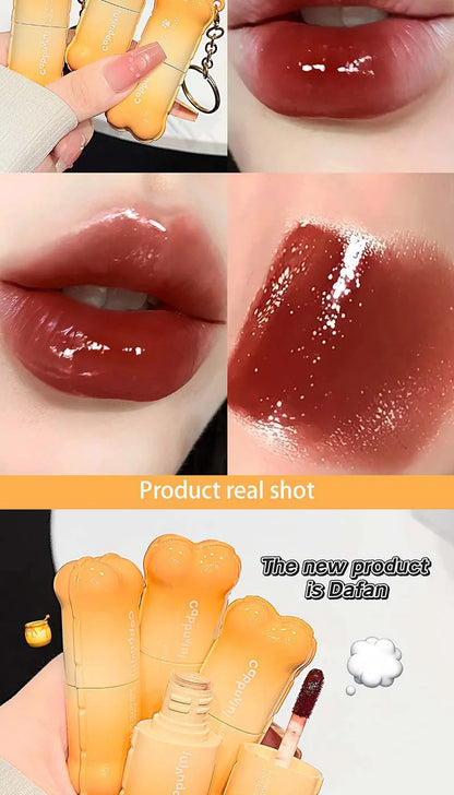 PINKCOCO Mirror Lip Glaze - Shiny Long-Lasting Hydrating Lip Gloss