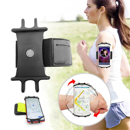 360° Rotating Universal Wrist Phone Holder for Running and Sports