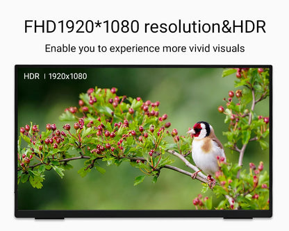 18-Inch 100Hz Portable Monitor 1080P FHD HDR IPS Travel Display