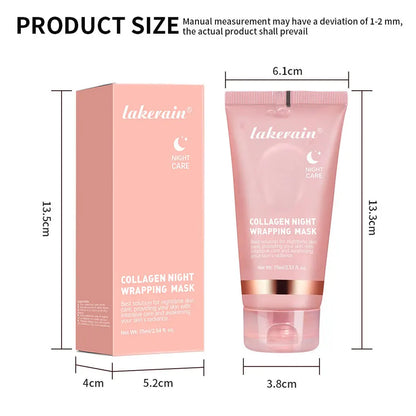 Overnight Collagen Wrapping Mask - Hydrating Peel-Off Facial Gel