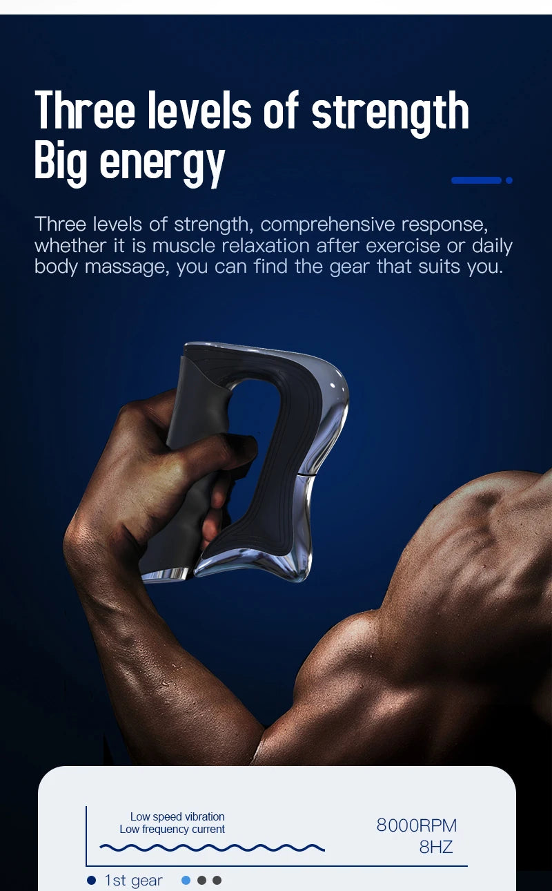 Electric Myofascial Gua Sha Massager for Deep Tissue Muscle Relief - 10