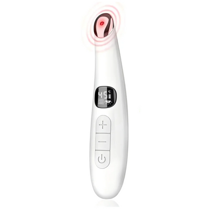 3-in-1 LED Eye Lift Wand: Heated Vibration Massager for Dark Circles & Puffiness
