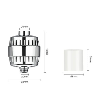 15/20-Stage High Output Shower Filter & Water Softener