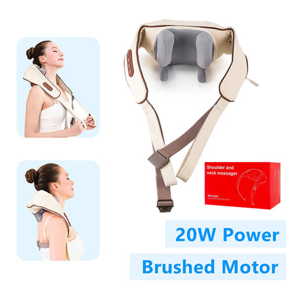 Brushless Neck & Shoulder Massager for Deep Trapezius Relief