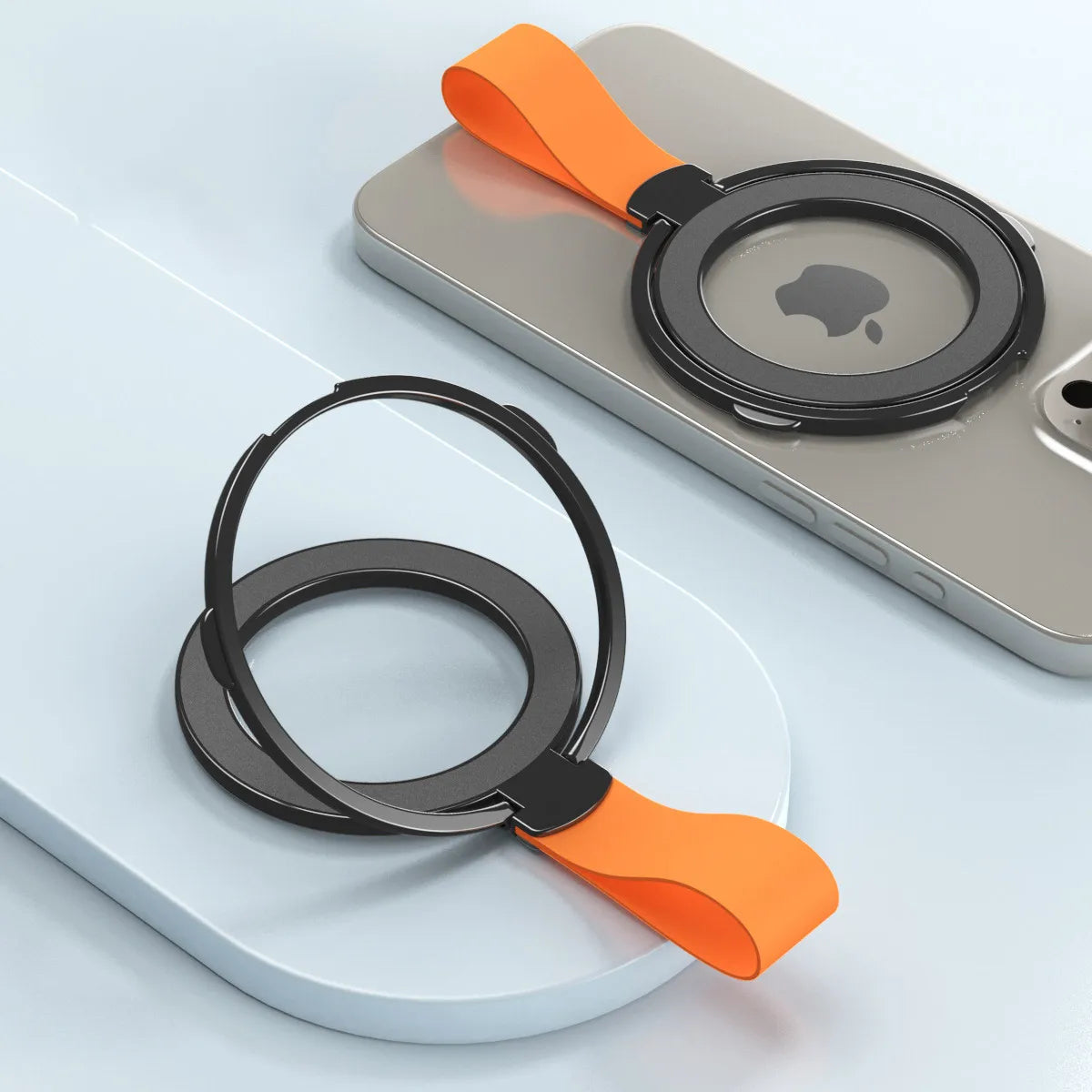 Magnetic Phone Ring Holder Stand for MagSafe iPhone 16 15 14 13 Series - 9