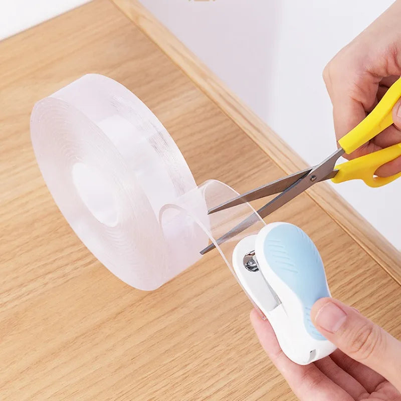Reusable Waterproof Double-Sided Nano Tape - Strong Traceless Adhesive - 7