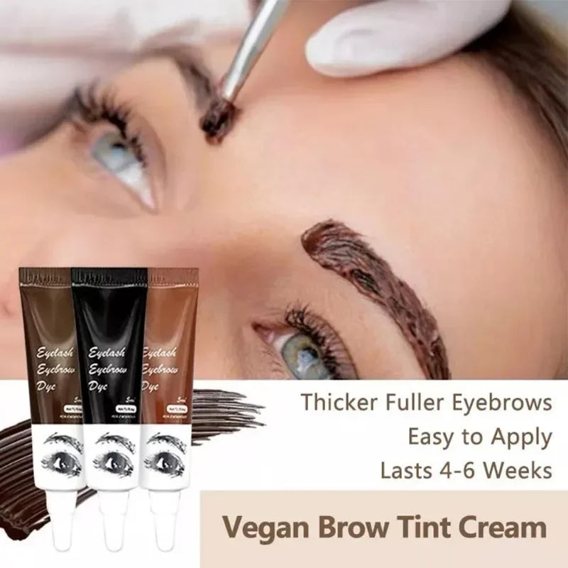Professional Semi-Permanent Eyebrow & Eyelash Tinting Kit - 7