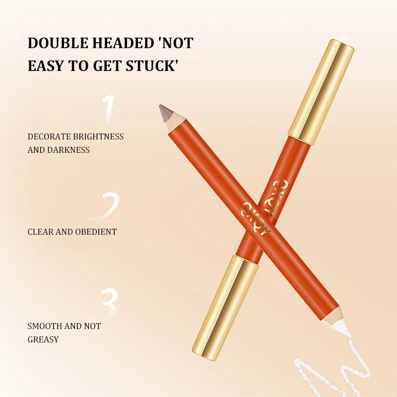 Double-Ended Contour & Highlighter Stick - Creamy Sculpting Makeup Pen