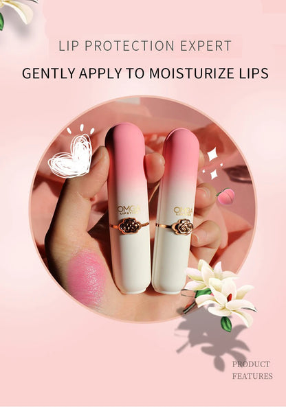 Peach Color-Changing Moisturizing Jelly Lipstick - Long-Lasting Lip Balm