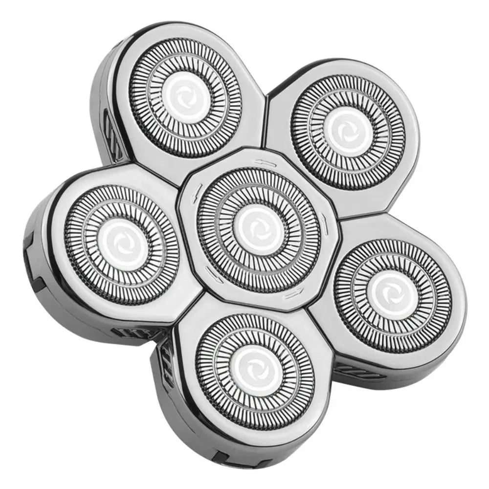 5-Head Rotary Shaver Replacement Blade - Washable Razor Accessory - 4