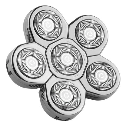 5-Head Rotary Shaver Replacement Blade - Washable Razor Accessory
