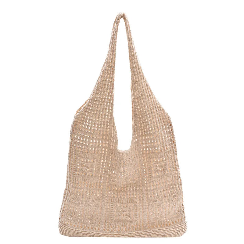 Luxury Hollow Crochet Tote