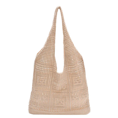 Luxury Hollow Crochet Tote