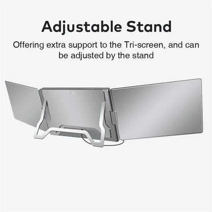 Dual Screen Laptop Monitor Extender - FHD Portable Sub-Monitor for PC