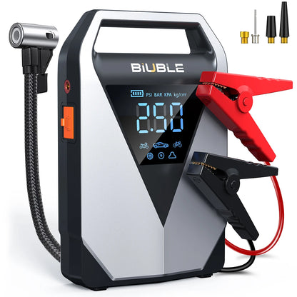 1500A Car Jump Starter with 150PSI Air Compressor & Power Bank