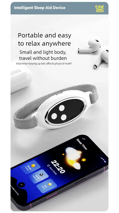 Microcurrent Pulse Sleep Aid Device - Portable Insomnia & Anxiety Relief