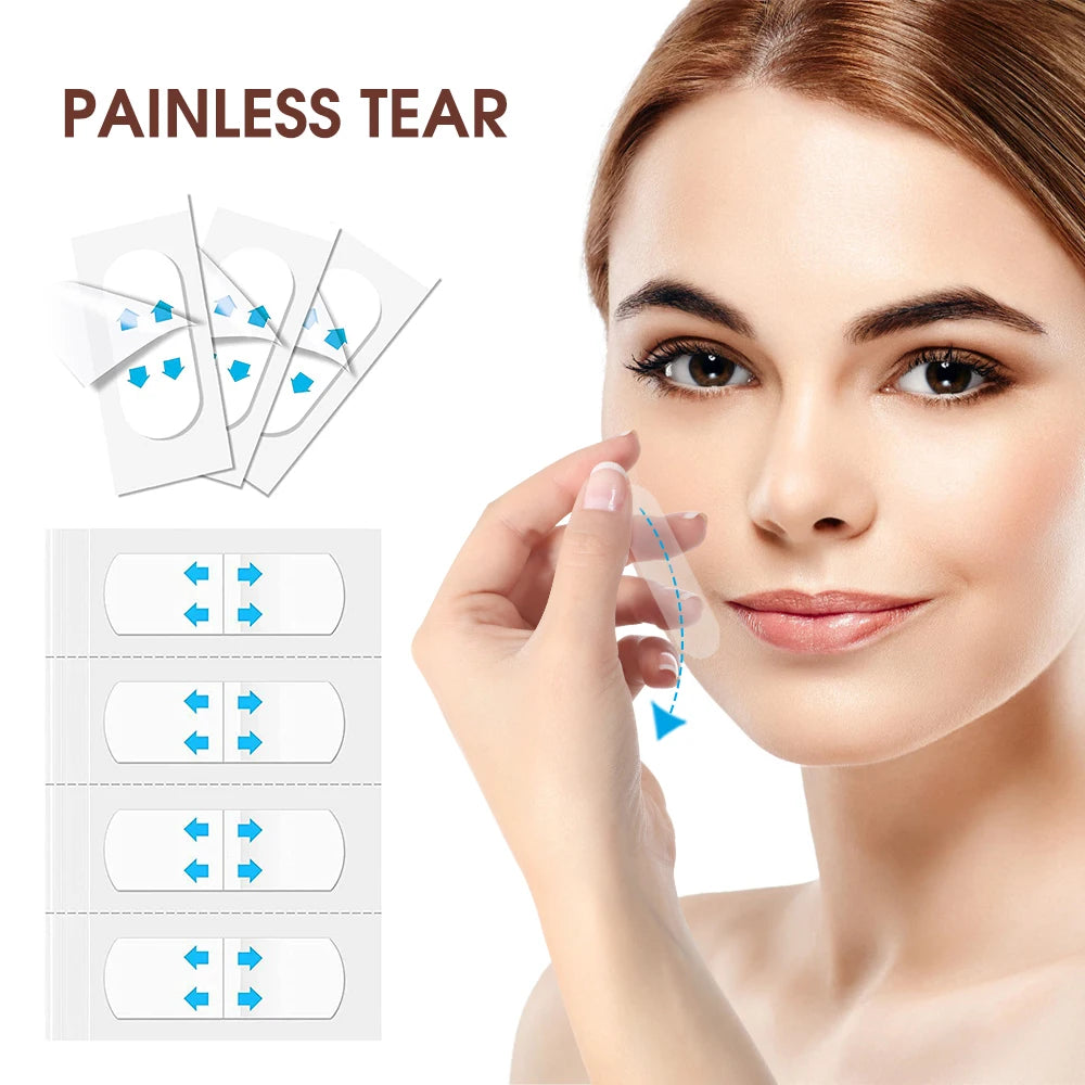 Invisible Face & Neck Lifting Tapes for Wrinkle Removal & Instant Firming - 1