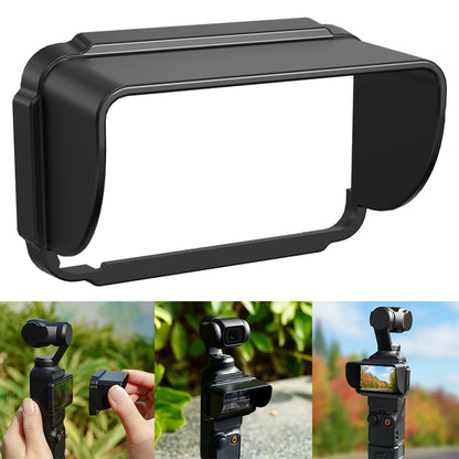 Sun Shade for DJI Osmo Pocket 3 - Anti-Glare Screen Hood & Light Shield