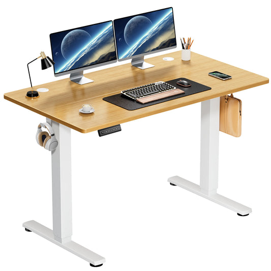 Electric Standing Desk 40x24 Height Adjustable Sit-Stand Computer Table