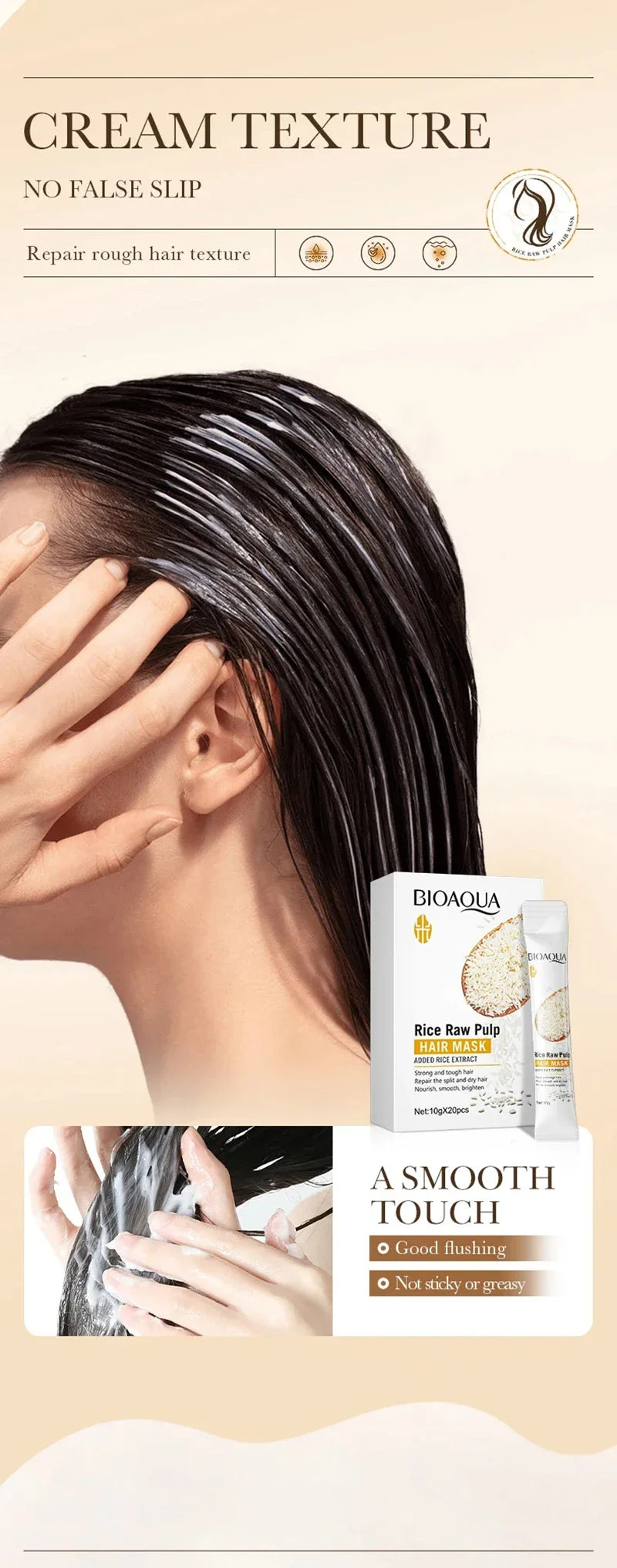 Natural Repair Magical Hair Mask for Frizzy and Damaged Hair - 18