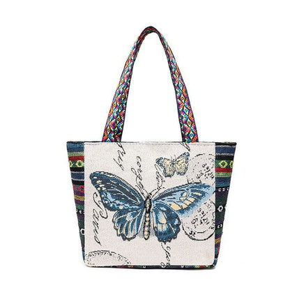 Luxury Elephant Print Tote
