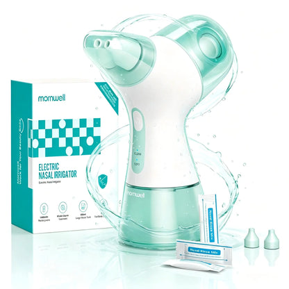 Electric Nasal Irrigator - Sinus Rinse Machine for Congestion Relief