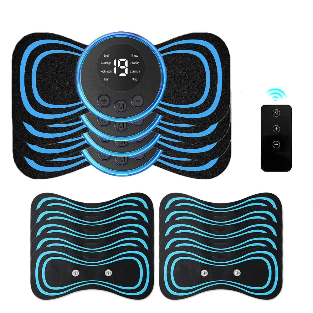 Mini EMS Neck & Body Massager - Portable TENS Muscle Stimulator - 1