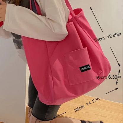 Luxury Korean Canvas Tote