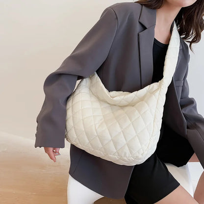 Luxury Quilted Padded Tote