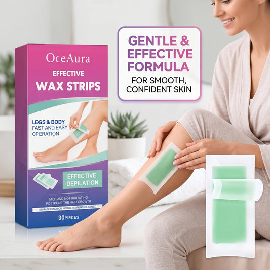 Professional Full Body Wax Strips for Smooth, Long-Lasting Hair Removal