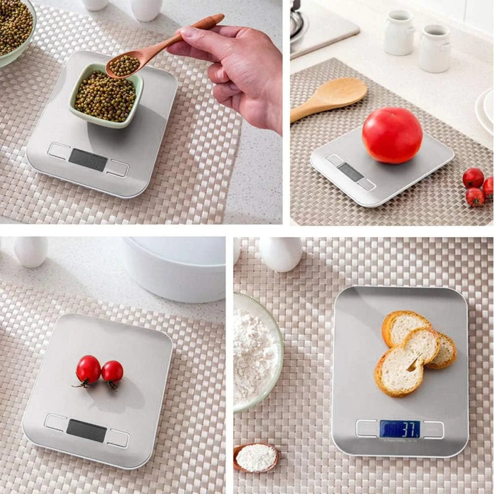 Digital Kitchen Scale 10kg/5kg High Precision Stainless Steel Food Scale