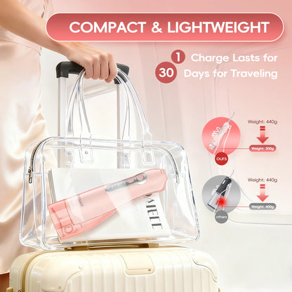 Portable Rechargeable Cordless Water Flosser for Teeth Deep Cleaning
