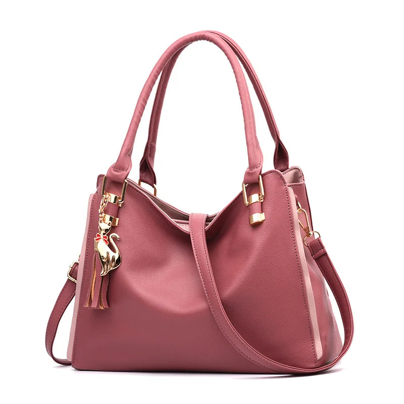 Luxury Soft Patchwork Tote