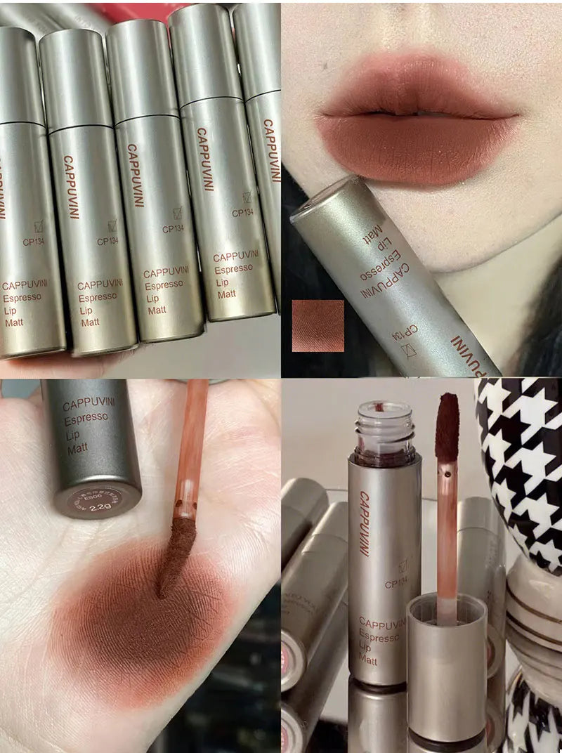 Velvet Matte Liquid Lipstick - Waterproof & Long-Lasting Smudge-Proof Lip