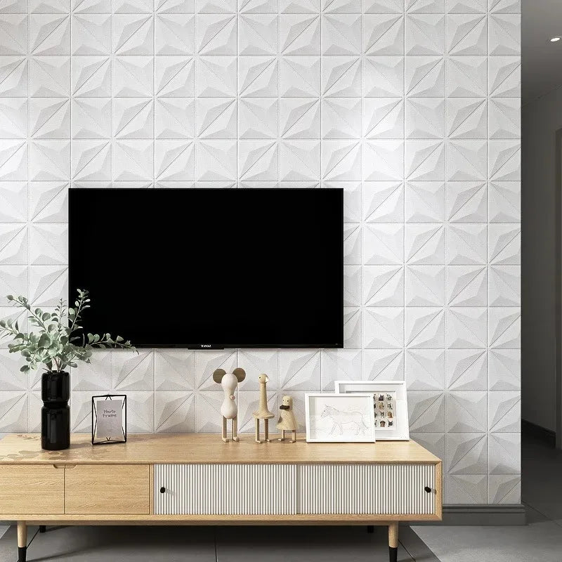 3D Peel & Stick Wall Panels - Waterproof Foam Wallpaper - 4